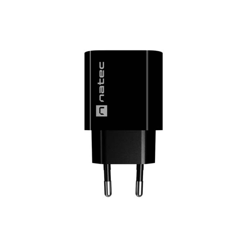 NATEC RIBERA WALL CHARGER 1X USB-A + 1X USB-