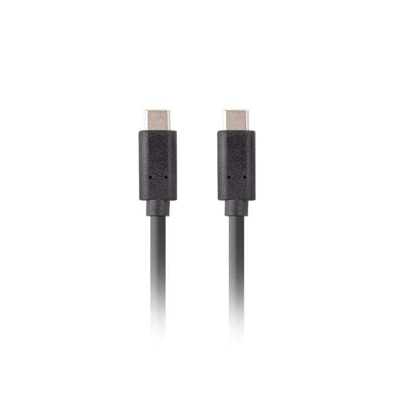 LANBERG CABLE USB-C M/M 3.2 GEN2 1M 10GB/S PD100W CA-CMCM-32CU-0010-BK