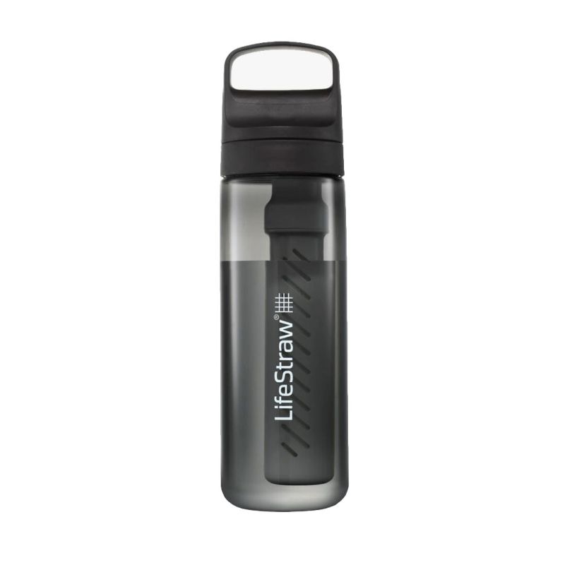 Lifestraw Go 2.0 Water Filter Bottle 22 oz (650 ml) - Nordic Noir