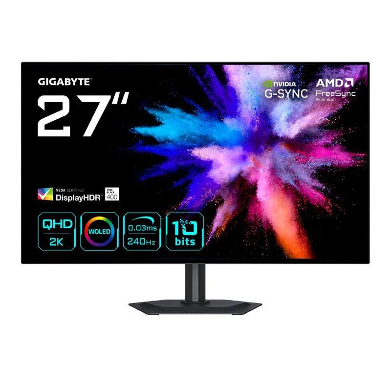 GIGABYTE WOLED MONITOR 27" GO27Q24 QHD 240Hz