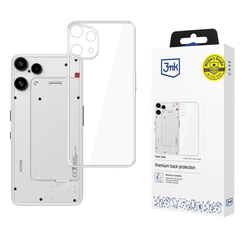 3mk Clear Case for Nothing Phone (3a) Lite - transparent