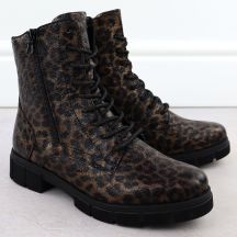 Rieker Stivali leopard print worker Rieker Remonte