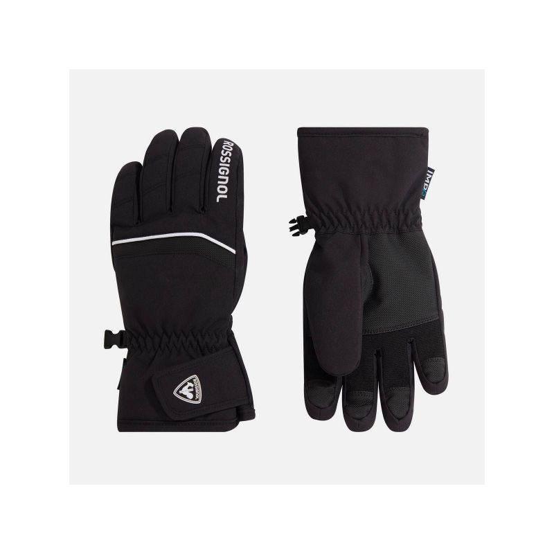 ROSSIGNOL JR TECH IMPR G children's ski gloves black