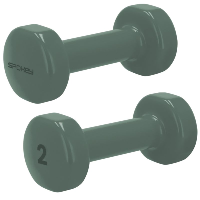 Vinyl Dumbbell Set 2 x 2 kg Spokey SHAPE