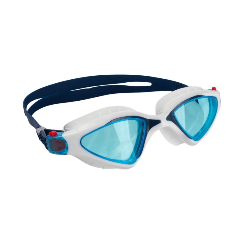 Crowell GS20 Flo Swimming Goggles White and Blue