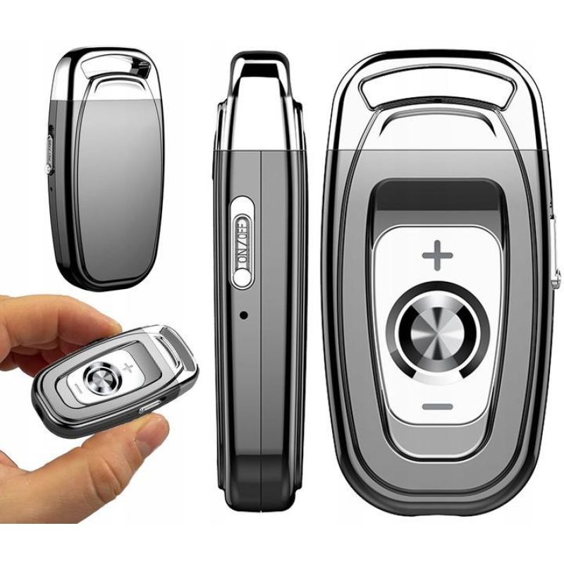 Hidden Mini Voice Recorder Keychain Clip 16GB HD