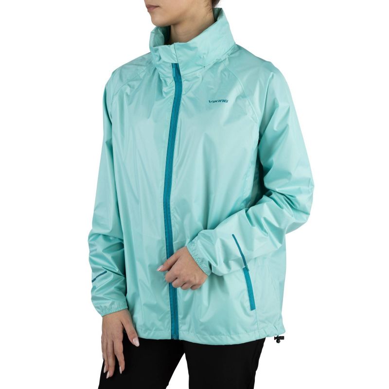 Viking Rainier Lady Women's Turquoise Rain Jacket (700/25/2525/7000)