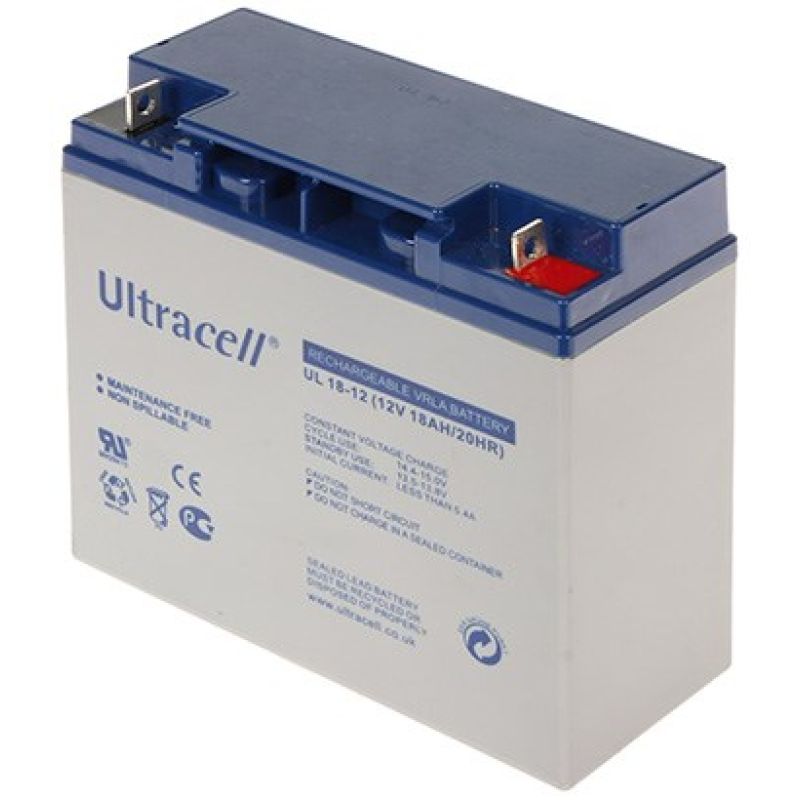 ULTRACELL 12V/18AH-UL battery