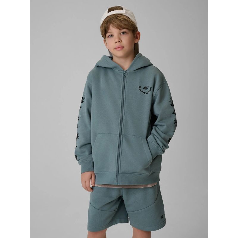4f Felpa loose hooded