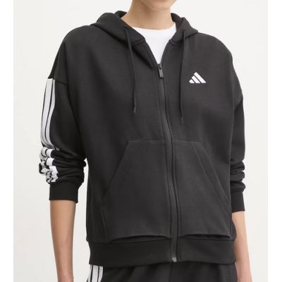 adidas Felpa con cappuccio Essentials Stripes Full Zipp