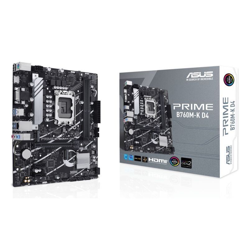 ASUS PRIME B760M-K D4 motherboard