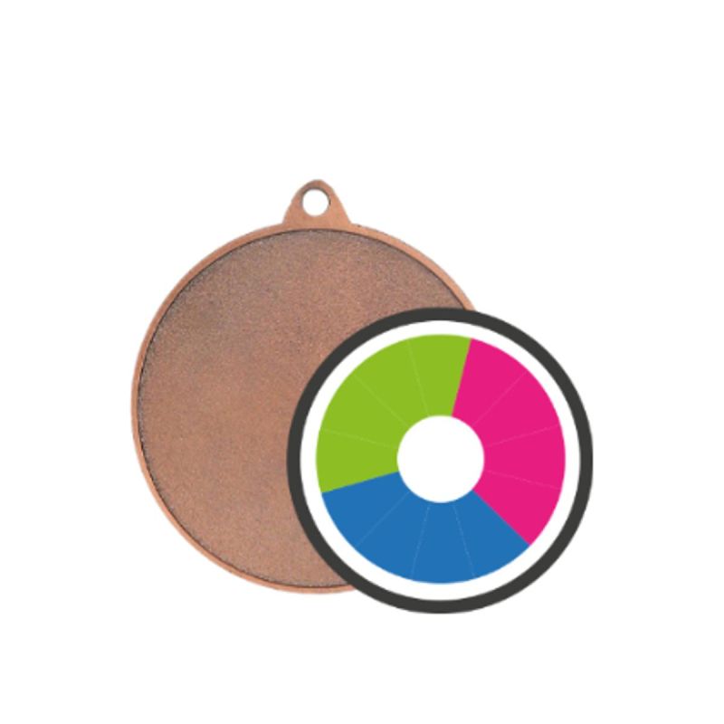 Metal Medal with Colour Print LuxorJet