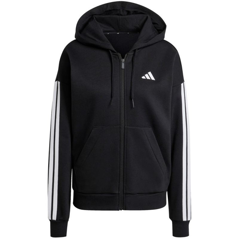 adidas Felpa con cappuccio Essentials Stripes Full Zipp