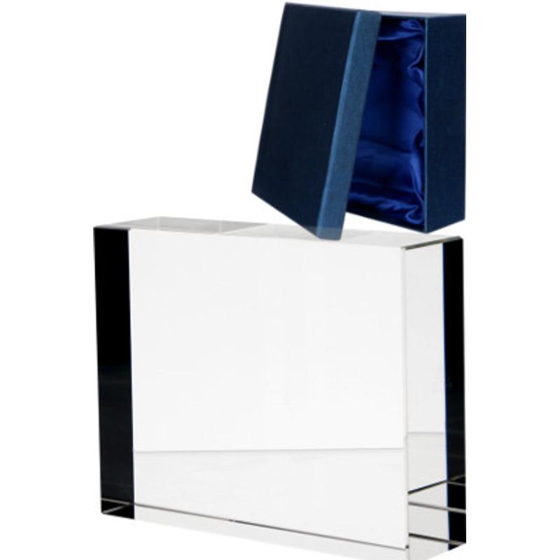 Glass trophy