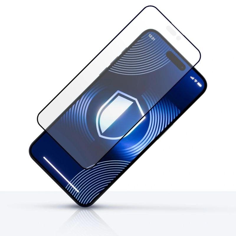 Tempered glass 3mk HardGlass Matt Max for iPhone 16 Plus