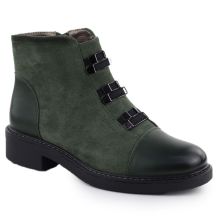 M. Daszyński Stivali Suede-Look Lined Ankle M.Daszyński