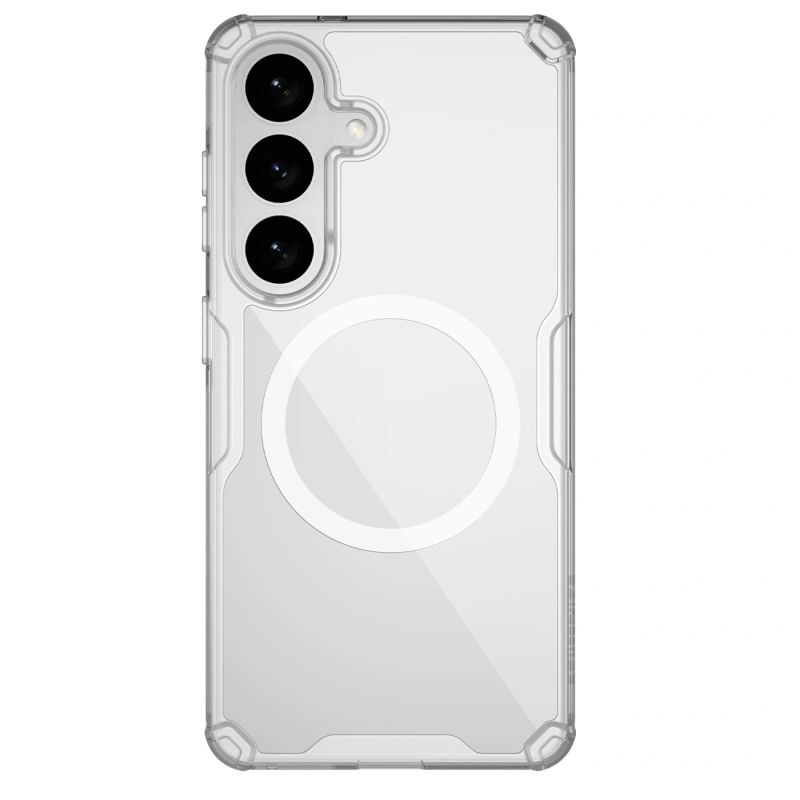 Nillkin Nature TPU Pro Case Compatible with MagSafe for Samsung Galaxy S26+ - White