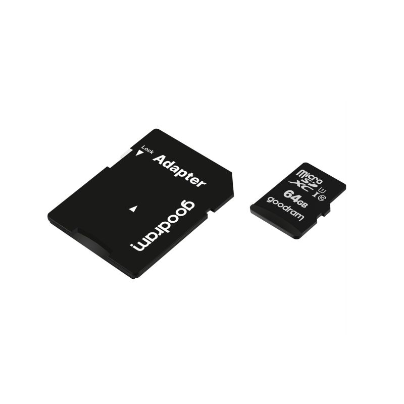 GoodRam M1AA-0640R12 memory card (64GB; Class 10; + adapter)