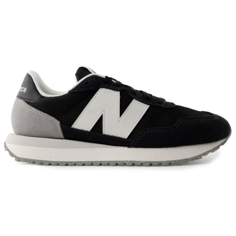 New Balance 237 Men’s Black Leather Sneakers