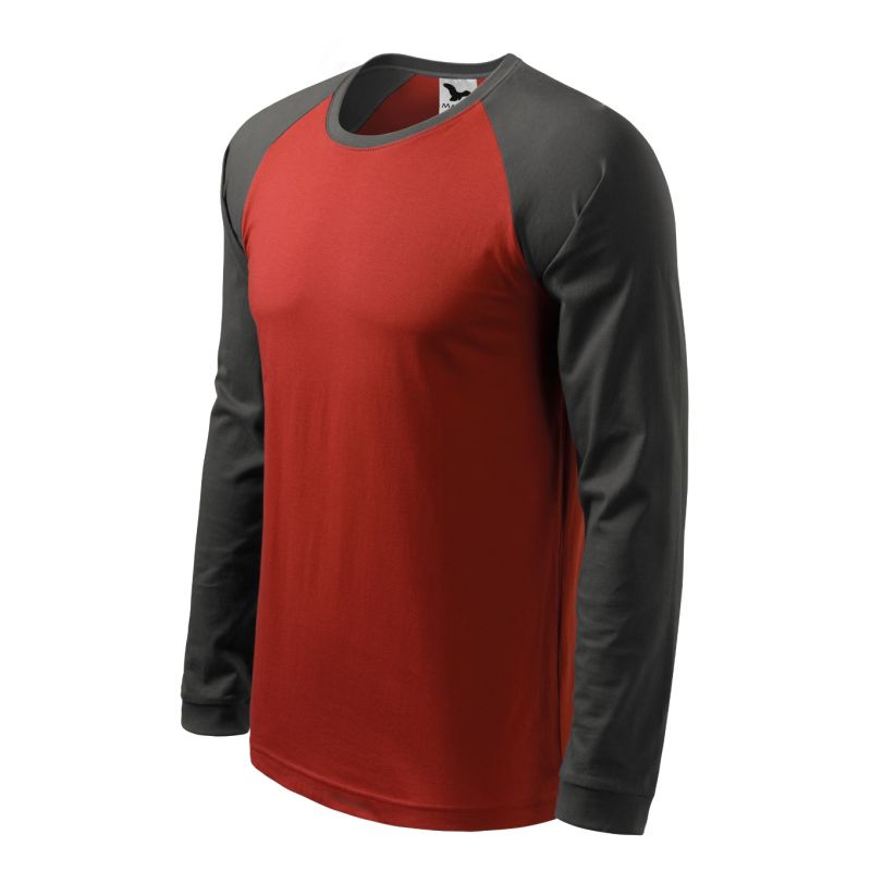 Malfini Street LS M T-shirt MLI-13023 marlboro red