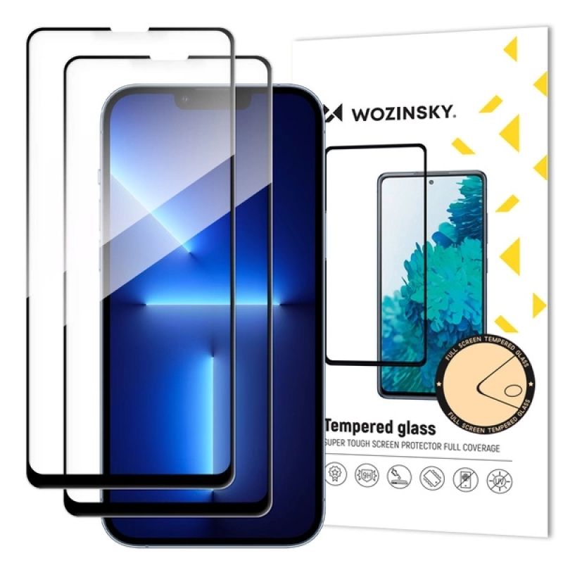 Wozinsky Full Glue Tempered Glass for Samsung Galaxy A06 5G / A05, 2-pack