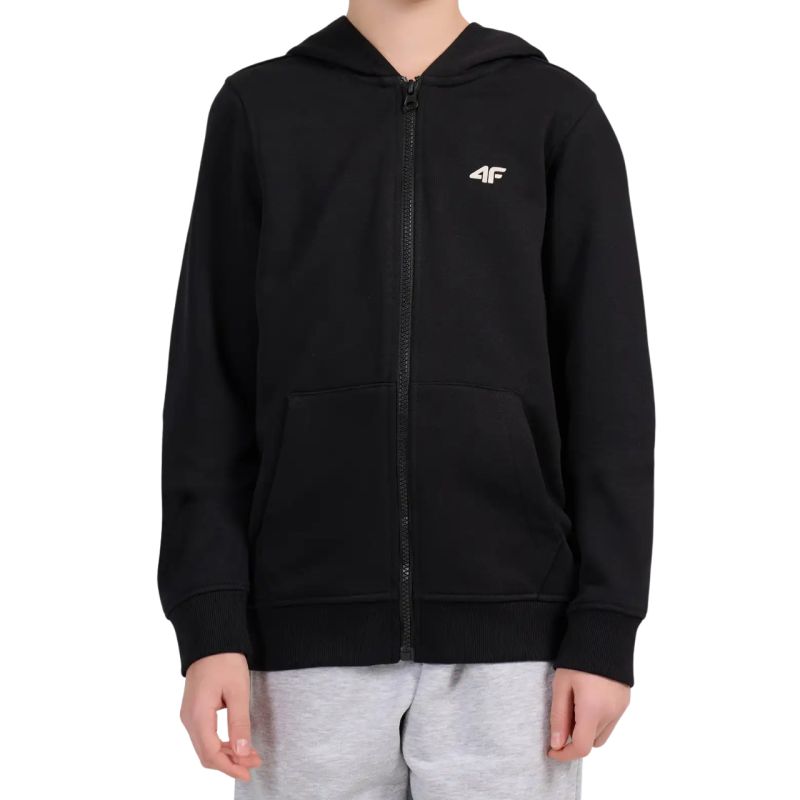 Girls’ 4F F2773 Sweat Jacket Deep Black 4FJWMM00TSWSF2773 20S