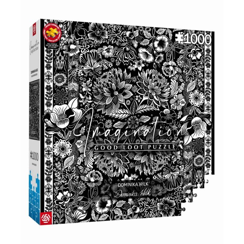Good Loot Imagination Puzzle: Dominika Wilk - Monochrome Eden, 1000 pieces