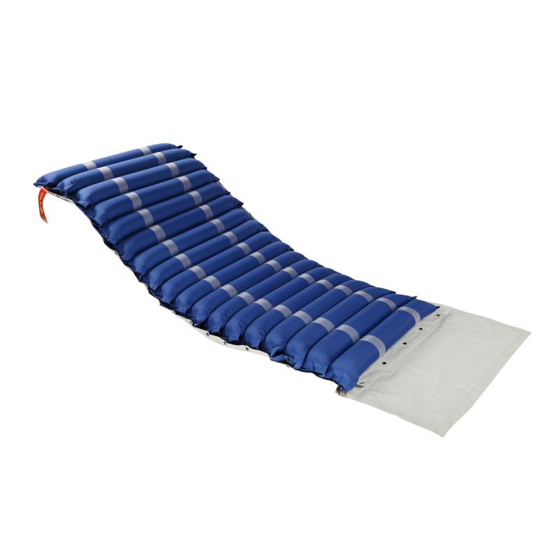 Anti-decubitus mattress with alternating pressure and pump
