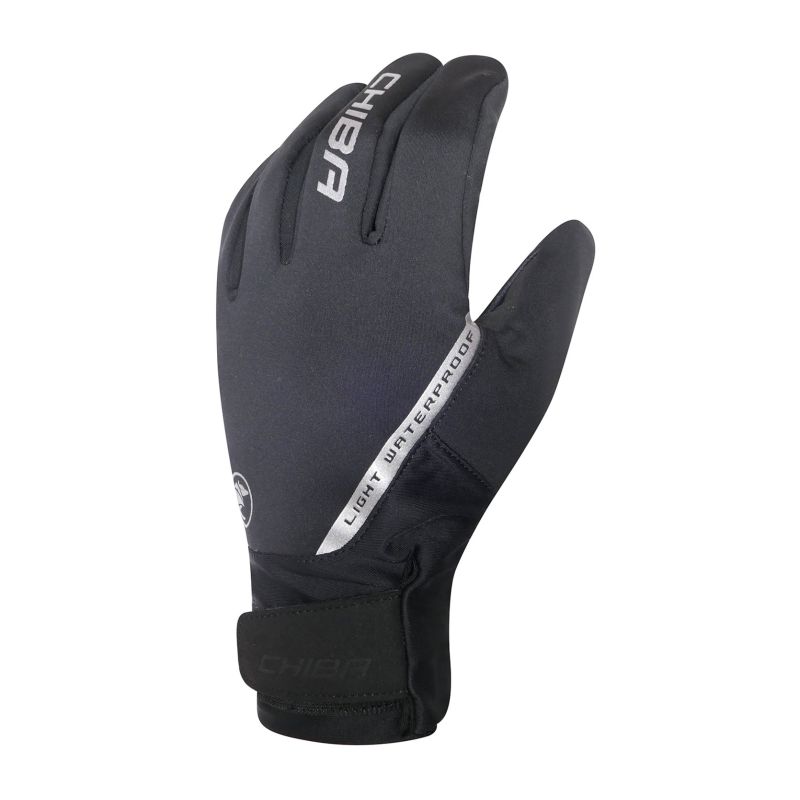 CHIBA SOFTSHELL WATERPROOF Gloves, Black, S