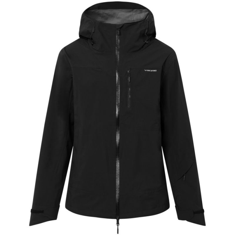 VIKING Trek Pro 2.5 Man Jacket, Size M, Black