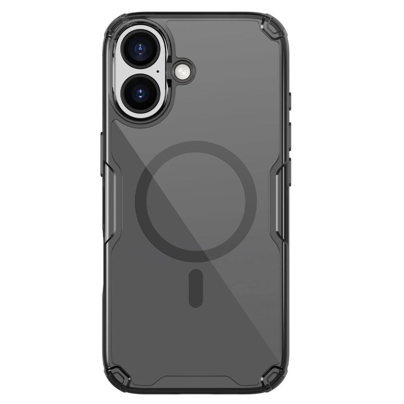 Nillkin Nature TPU Pro Magnetic Case Compatible with MagSafe for iPhone 17 Pro - Translucent Black