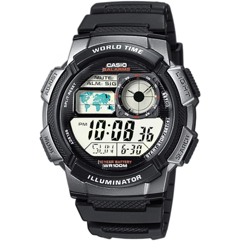 Men's Watch CASIO AE-1000W-1BVDF + BOX