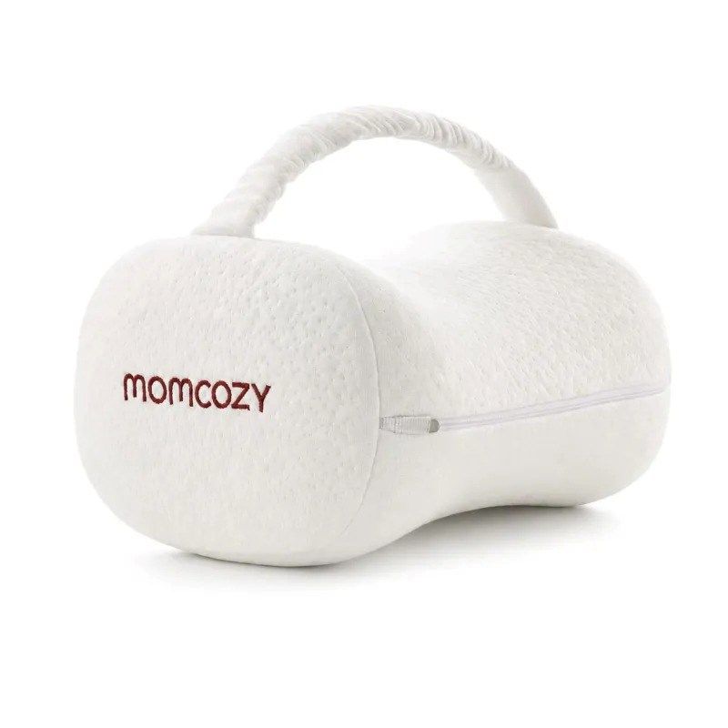 Momcozy EP001 | Knee Pillow for Side Sleeping | Cream White