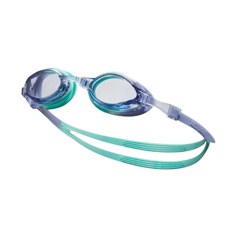 Nike Youth Chrome Swimming Goggles purple-white-mint NESSD128-591 OS