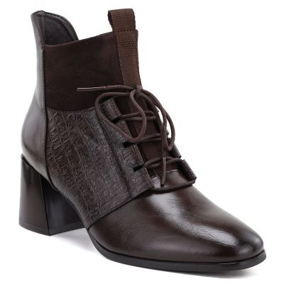 Vinceza Stivali insulated high-heeled ankle, Vinceza