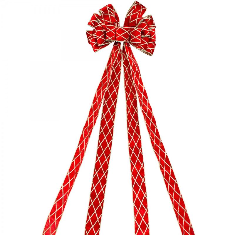 CHRISTMAS TREE BOW 33x130CM