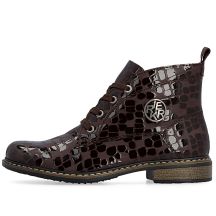 Rieker Stivali patent leather ankle, Rieker