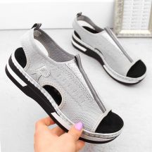 Rieker Sandali metallic comfortable slip-on