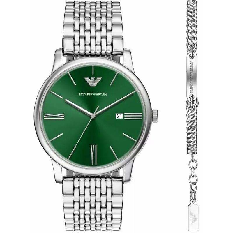 Emporio Armani Minimalist Men's Watch AR80087SET + BOX