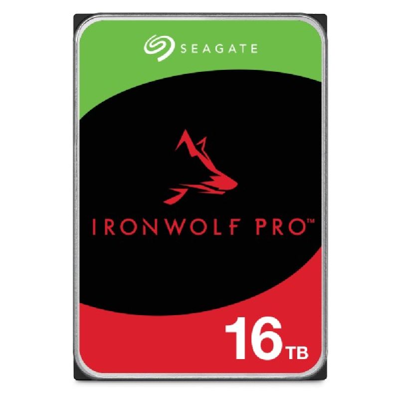 Seagate IronWolf Pro HDD (16 TB; 256 MB; 3.5"; SATA)