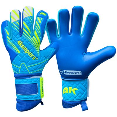 4Keepers Guanti Soft Azur NC Goalkeeper