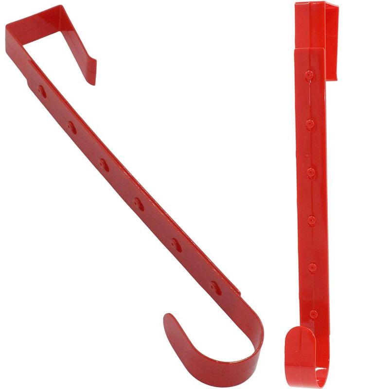 RED WREATH HOOK HANGER