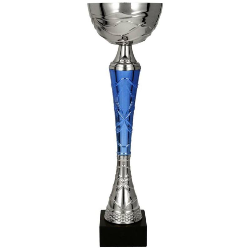 TUMAS BL silver-blue metal cup