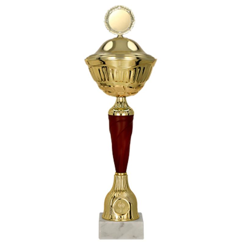 Metal cup with a lid