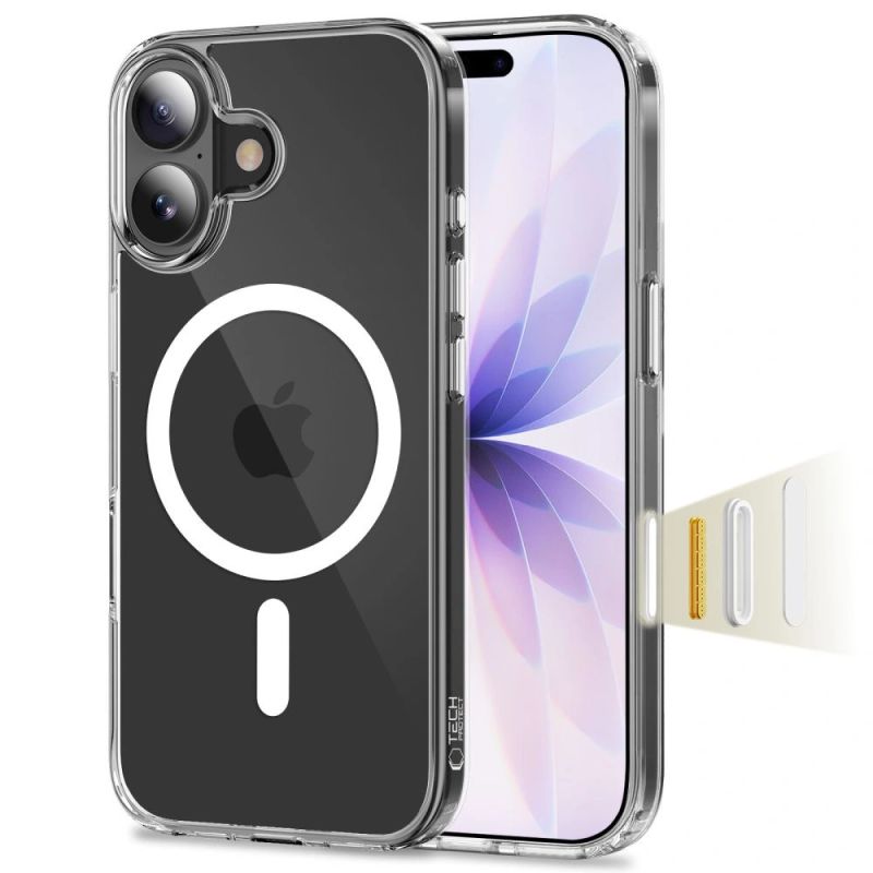 Tech-Protect Flexair Hybrid CC MagSafe Case for iPhone 17 - Clear