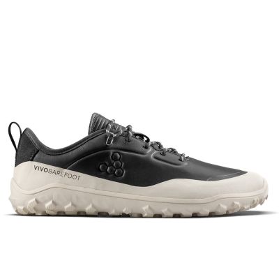 Vivobarefoot Scarpe tracker leather AT LOW obsidian/white