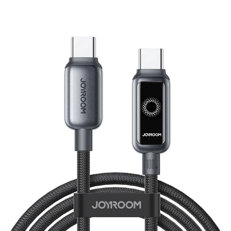 Joyroom S-A55 StarFlight cable 100W USB-C - USB-C 1.2m - black