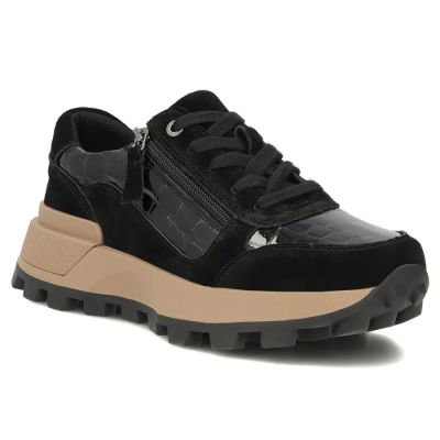 Filippo Sneakers patent leather wedge, Filippo