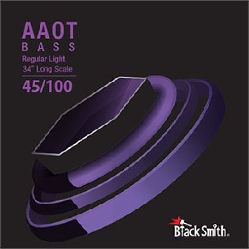 BlackSmith EAAEB-45100-4 - bass guitar strings 45-100, 4-string, 34” scale