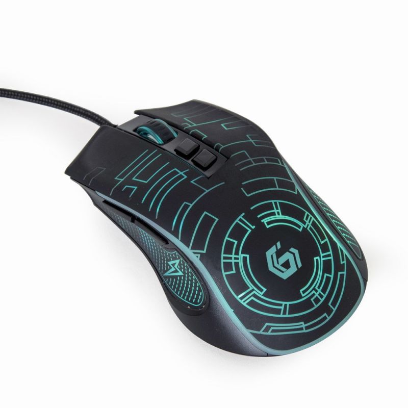 GEMBIRD RGB GAMING MOUSE USB BLACK